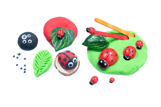 Sensory Ladybug Play Dough Kit - BambiniJO | Buy Online | Jordan