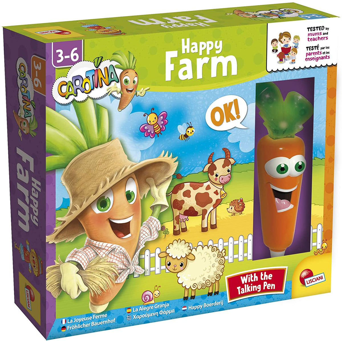Carotina PreSchool - Talking Pen - Happy Farm Carotina PreSchool - Talking Pen - Happy Farm