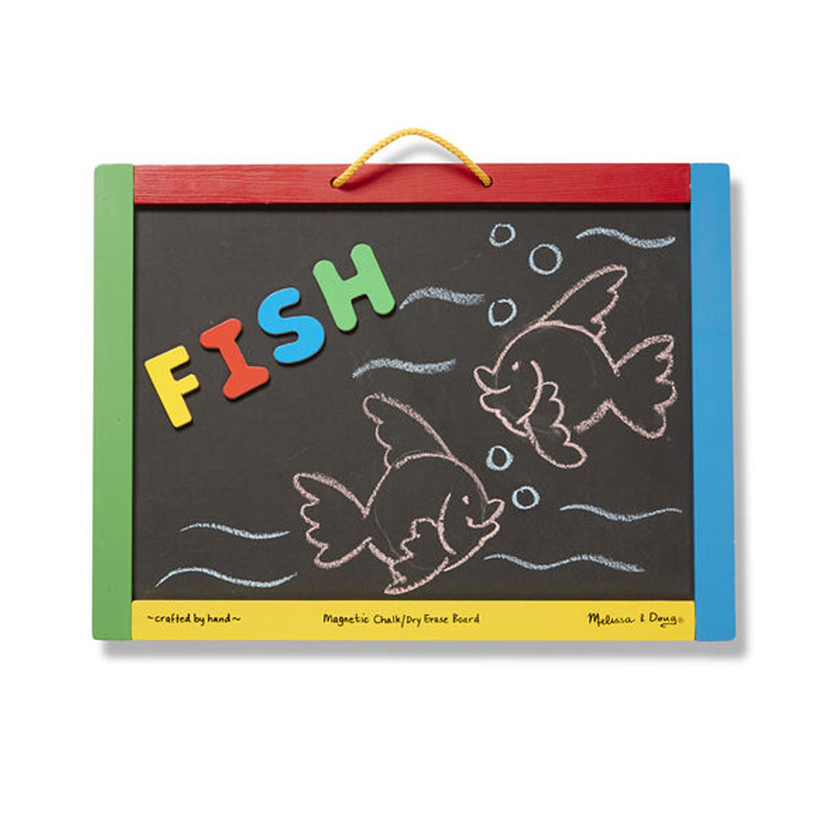 Melissa & Doug Magnetic Chalkboard & Dry-Erase Board 3+ Melissa & Doug Magnetic Chalkboard & Dry-Erase Board 3+