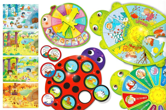 MAXI THE SEASONS AND THE CLOCK 3Y+ - BambiniJO | Buy Online | Jordan