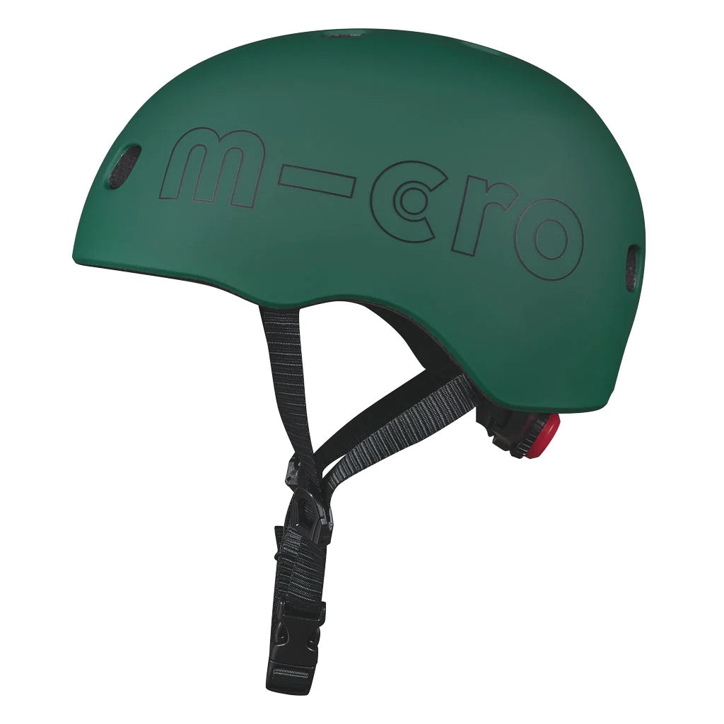Micro PC Helmet Forest Green | 6 Years + Micro PC Helmet Forest Green | 6 Years +