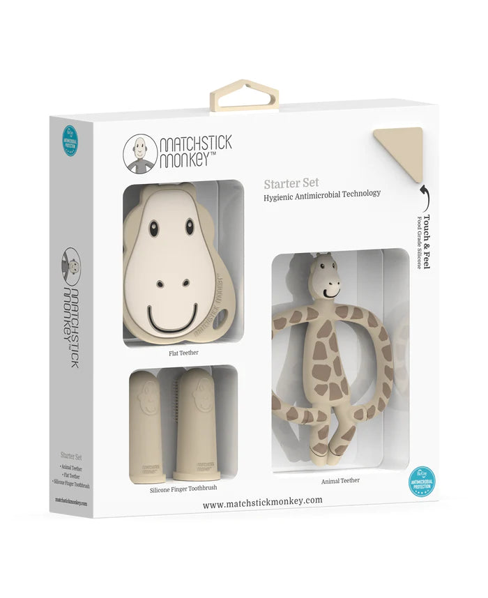 Matchstick Monkey - Giraffe teething Starter Kit Matchstick Monkey - Giraffe teething Starter Kit