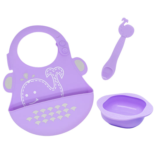 Silicone Baby Feeding Set - BambiniJO | Buy Online | Jordan