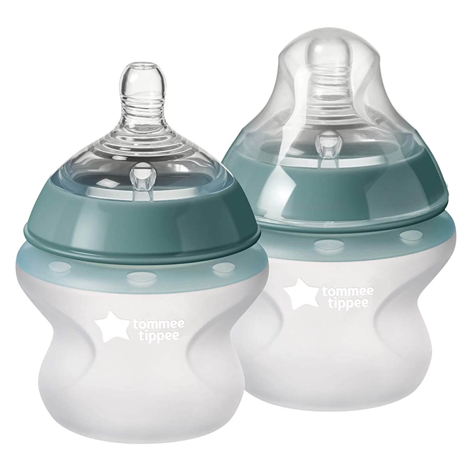 Tommee Tippee - Closer To Nature Silicone Baby Bottle TWO PACK - 150ML - BambiniJO | Buy Online | Jordan