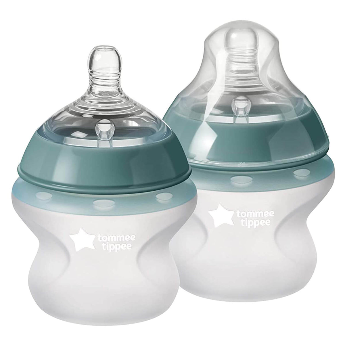 Tommee Tippee - Closer To Nature Silicone Baby Bottle TWO PACK - 150ML Tommee Tippee - Closer To Nature Silicone Baby Bottle TWO PACK - 150ML