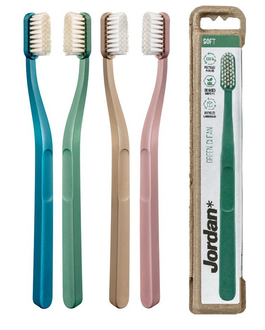 Green Clean Adult's Soft Toothbrush - BambiniJO | Buy Online | Jordan