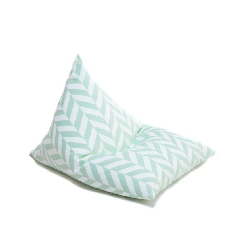 Wigiwama - Herringbone Beanbag | Mint - BambiniJO | Buy Online | Jordan