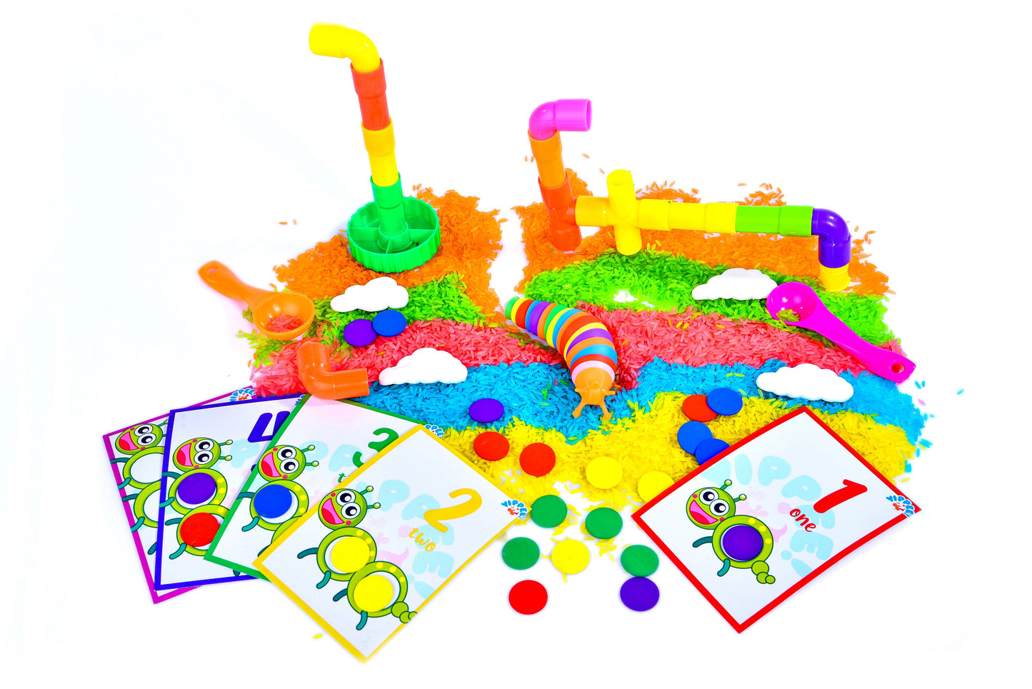 YIPPEE! Sensory Montessori Worm Kit