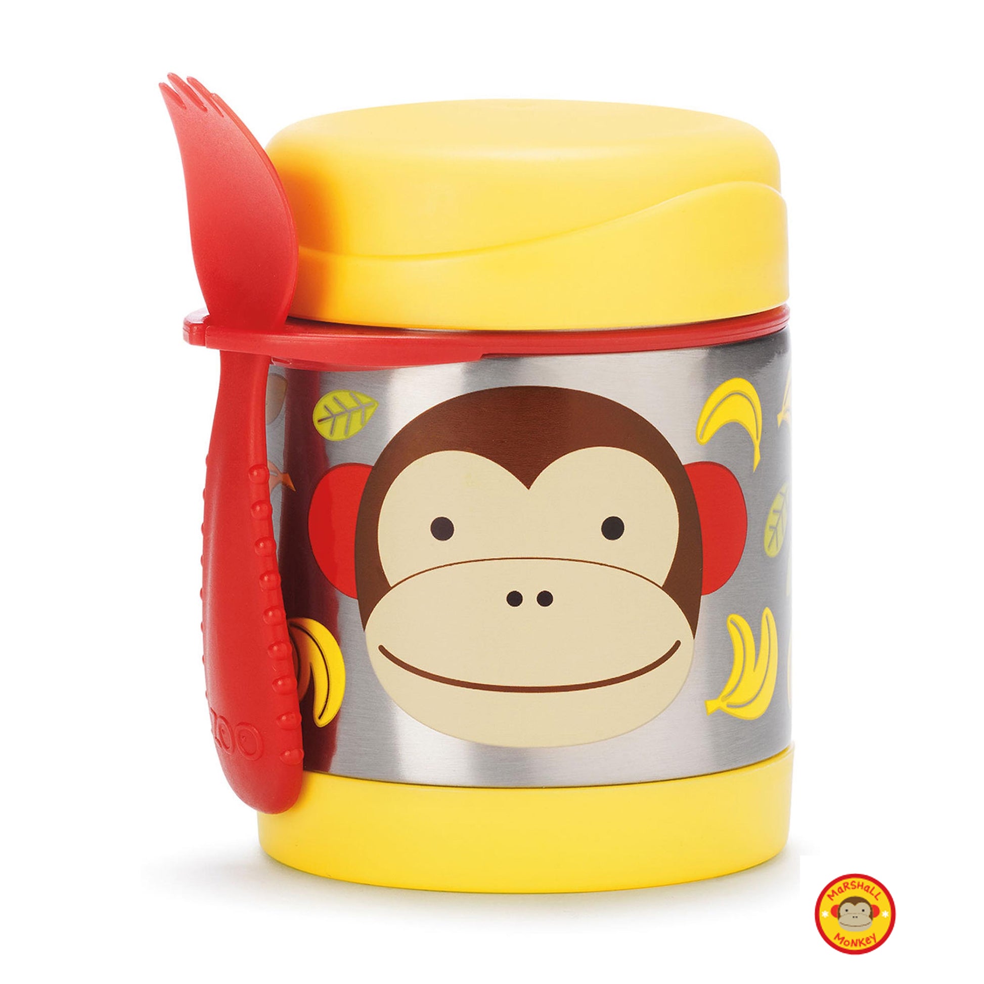 Zoo Insulated Food Jar Marshall - Monkey - BambiniJO