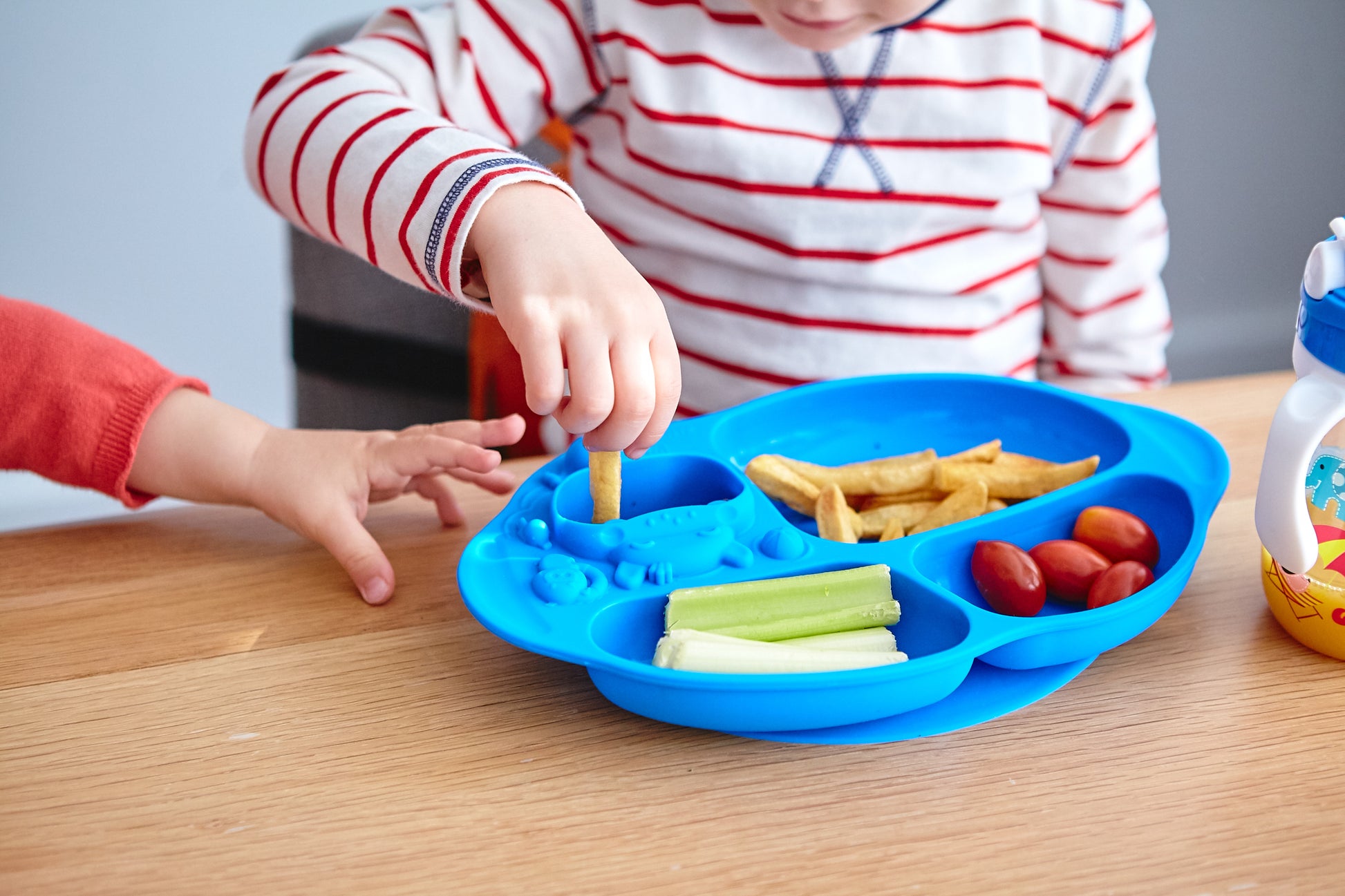 Silicone Yummy Dips Suction Divided Plate | 18M+ Silicone Yummy Dips Suction Divided Plate | 18M+