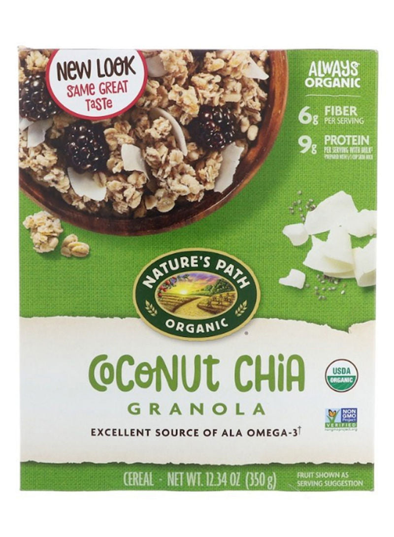 ORGANIC COCONUT CHIA GRANOLA (350G) - Gluten Free - BambiniJO | Buy Online | Jordan