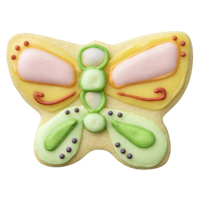 Zenker -  Cookie Cutter Butterfly, Set Tin Plate, 6.5X8.7X2.6 cm