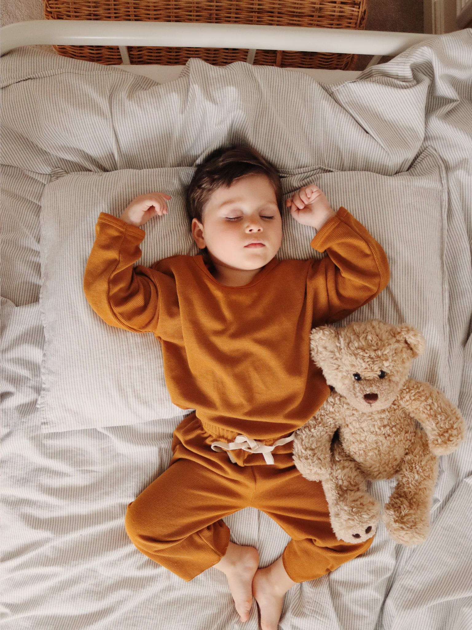 Organic PJ - Honey waffle Set Organic PJ - Honey waffle Set