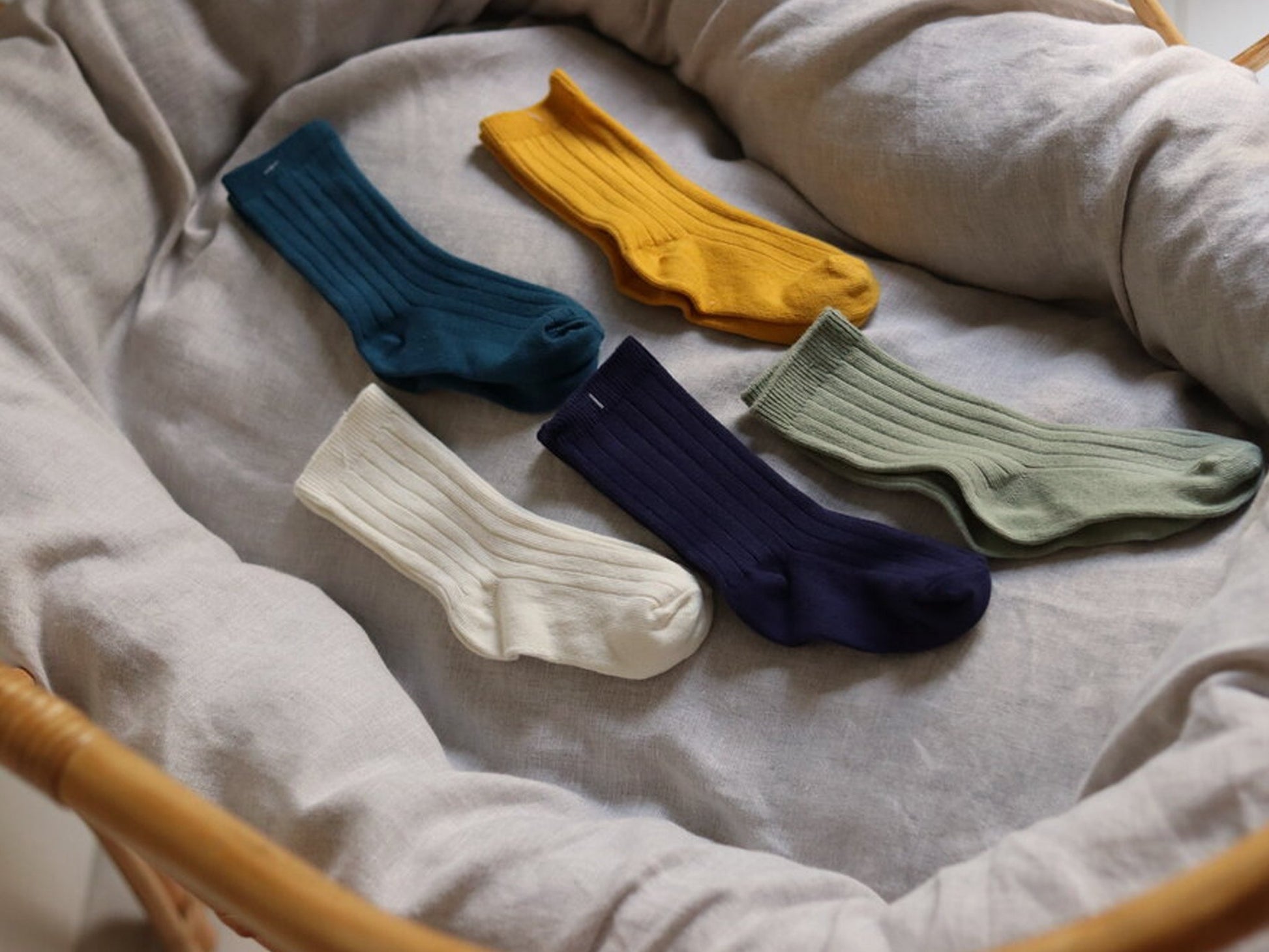 Organic Tall Socks - Up to 12 Months Organic Tall Socks - Up to 12 Months