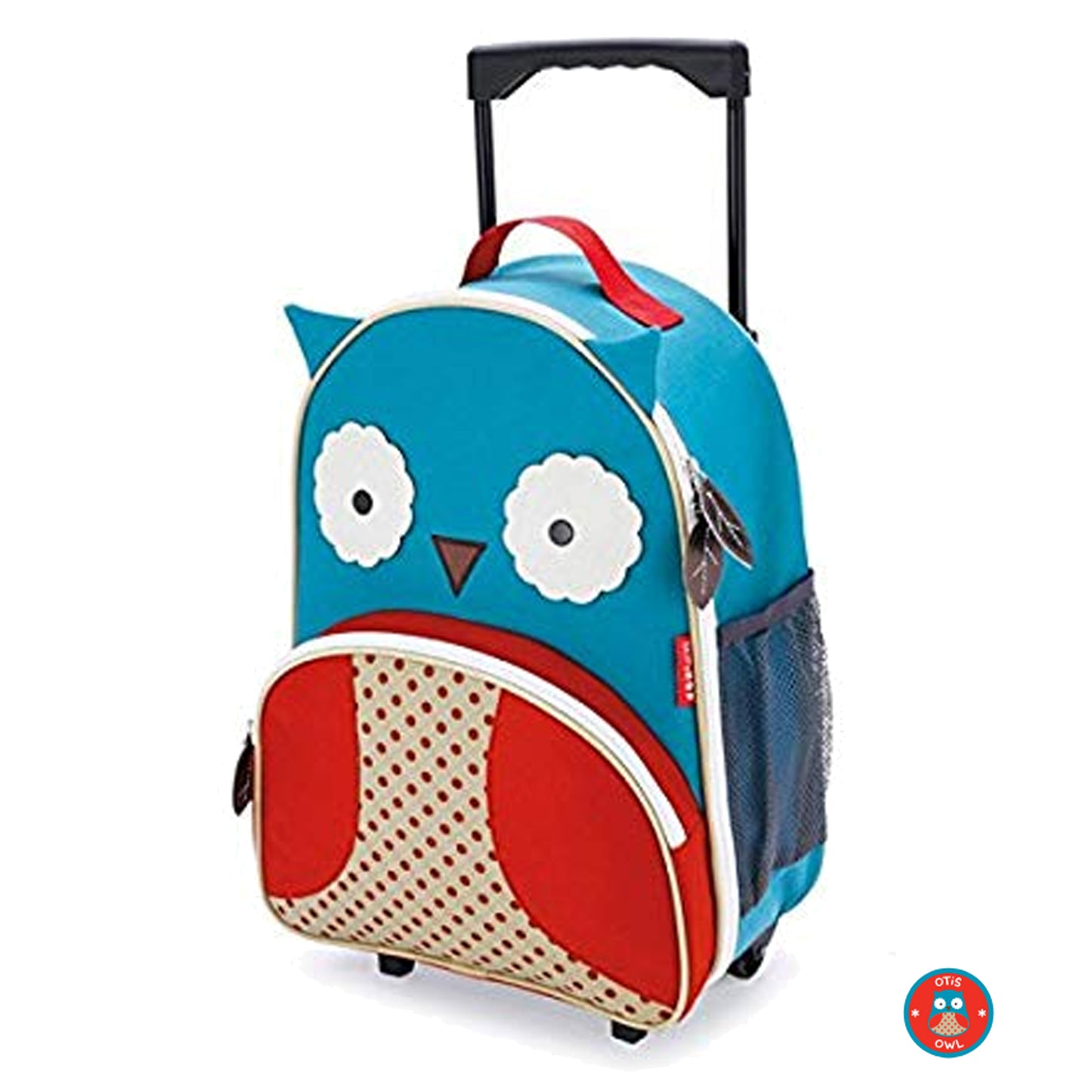 Zoo Kids Rolling Luggage Otis - Owl - BambiniJO