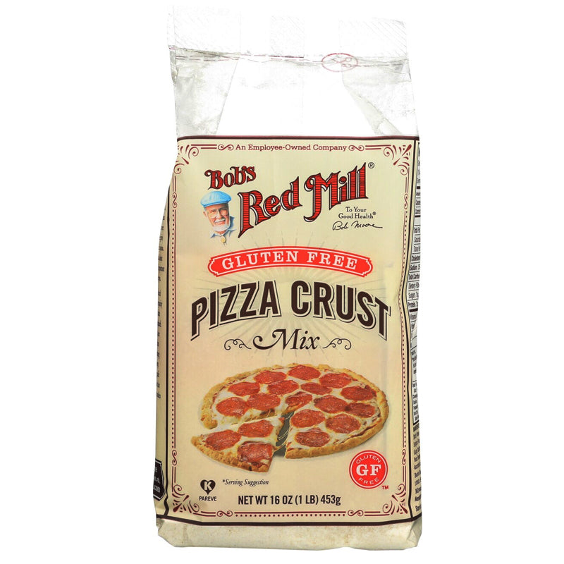 Pizza Crust Whole Grain Mix (453 G) - GLUTEN FREE - BambiniJO