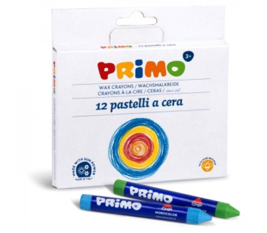 Primo Wax Crayons Set of 12 - BambiniJO