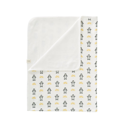 FRESK - Organic Cotton Blanket - Penguins - BambiniJO | Buy Online | Jordan