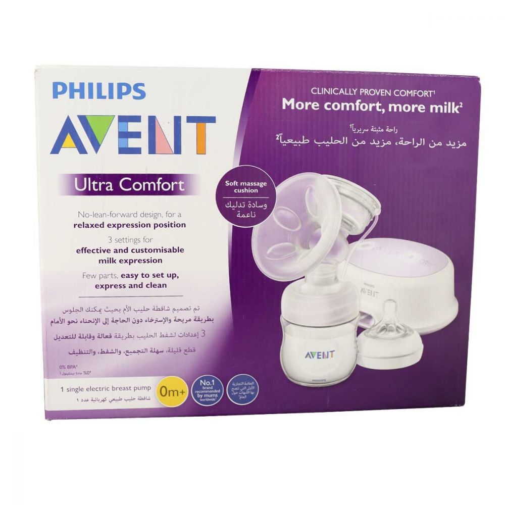 Philips Avent Single Electric Comfort Breast Pump - BambiniJO