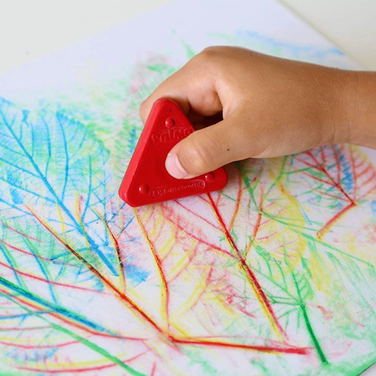 Easy Grip - Triangles Wax Crayons Set of 12 3-6Y — BambiniJO Jordan
