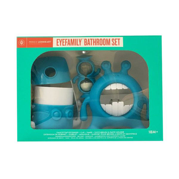 Prince Lionheart eyeFAMILY Bathroom Set Blue Prince Lionheart eyeFAMILY Bathroom Set Blue
