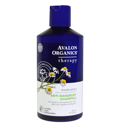 Avalon Organics - Anti-Dandruff Itch & Flake Shampoo 414ml - BambiniJO | Buy Online | Jordan