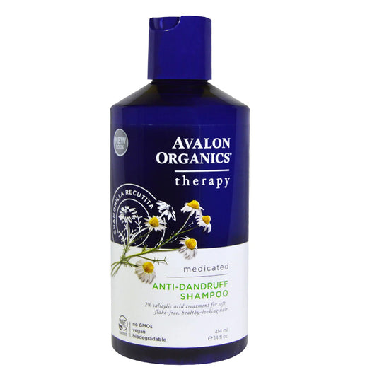 Avalon Organics - Anti-Dandruff Itch & Flake Shampoo 414ml - BambiniJO | Buy Online | Jordan