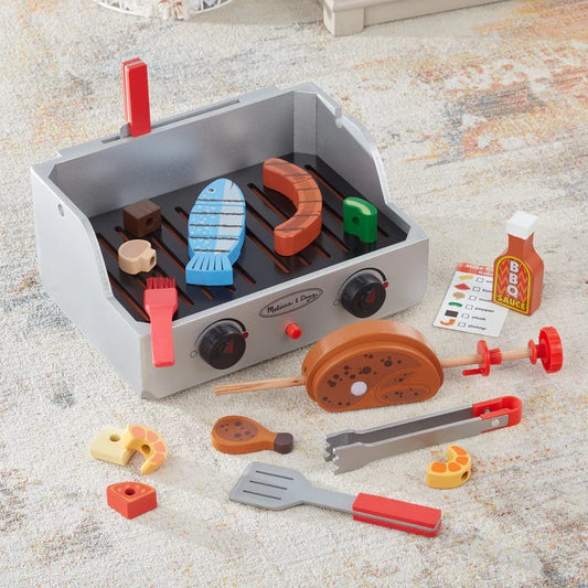 Melissa & Doug Rotisserie & Grill Barbecue Set 3Y+ — BambiniJO Jordan