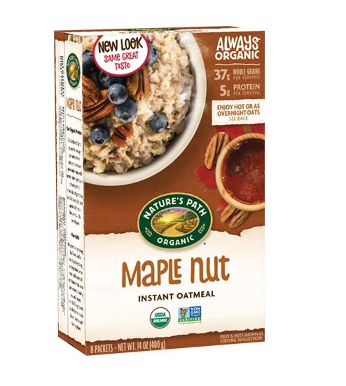 ORGANIC MAPLE NUT HOT OATMEAL (400G) ORGANIC MAPLE NUT HOT OATMEAL (400G)