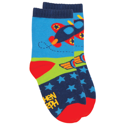 Stephen Joseph - Toddler Socks - Airplane - BambiniJO | Buy Online | Jordan
