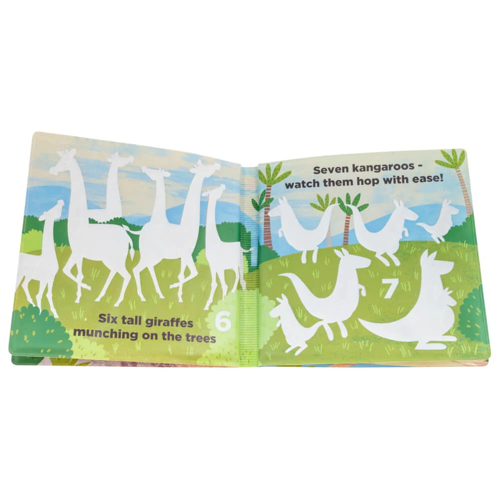 Stephen Joseph | Color Changing Bath Book | Let's Go To The Zoo