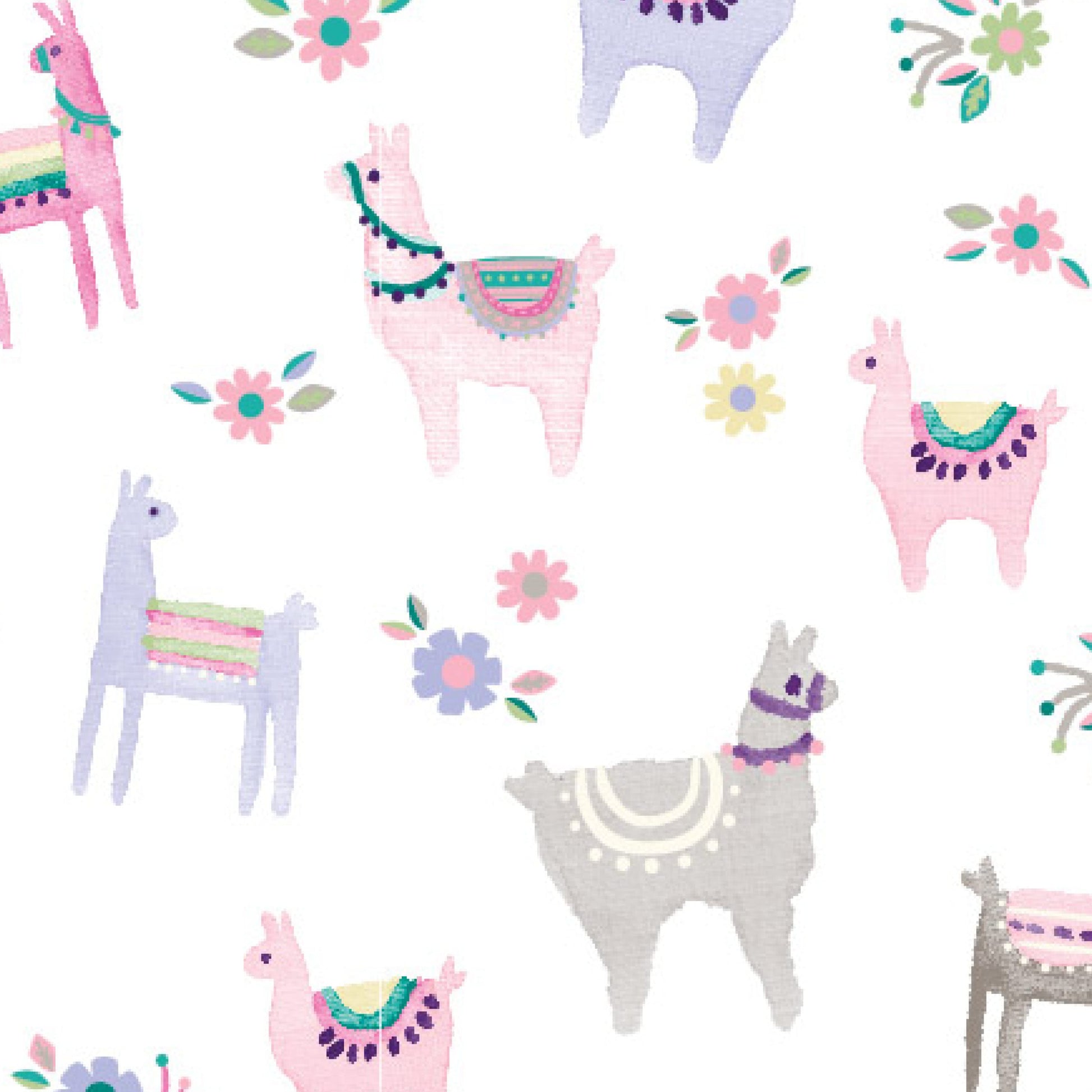 Stephen Joseph - Muslin Swaddle Blanket - Llama Stephen Joseph - Muslin Swaddle Blanket - Llama