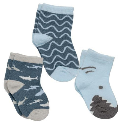 Stephen Joseph | Baby Socks Shark Gift Box | 0-12 Months - BambiniJO | Buy Online | Jordan