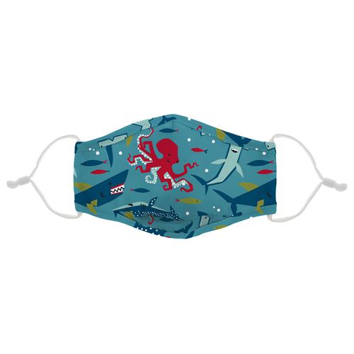 Stephen Joseph - Kid's Polyester Face Mask - Shark Stephen Joseph - Kid's Polyester Face Mask - Shark