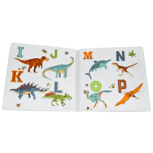 Stephen Joseph | Color Changing Bath Book Dino ABC's | 1-2Y