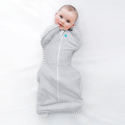 Love To Dream - Swaddle UP™ Bamboo 1.0 TOG Grey Dot - NEWBORN