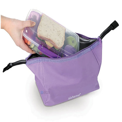 Sistema - Bento Lunch Bag To Go - Purple - BambiniJO | Buy Online | Jordan