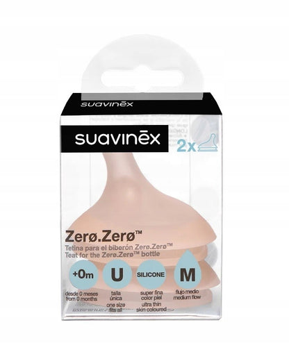 Suavinex - ANTICOLIC BREASTFEEDING TEAT Medium Flow Set of 2 "S SM 2U" - BambiniJO | Buy Online | Jordan
