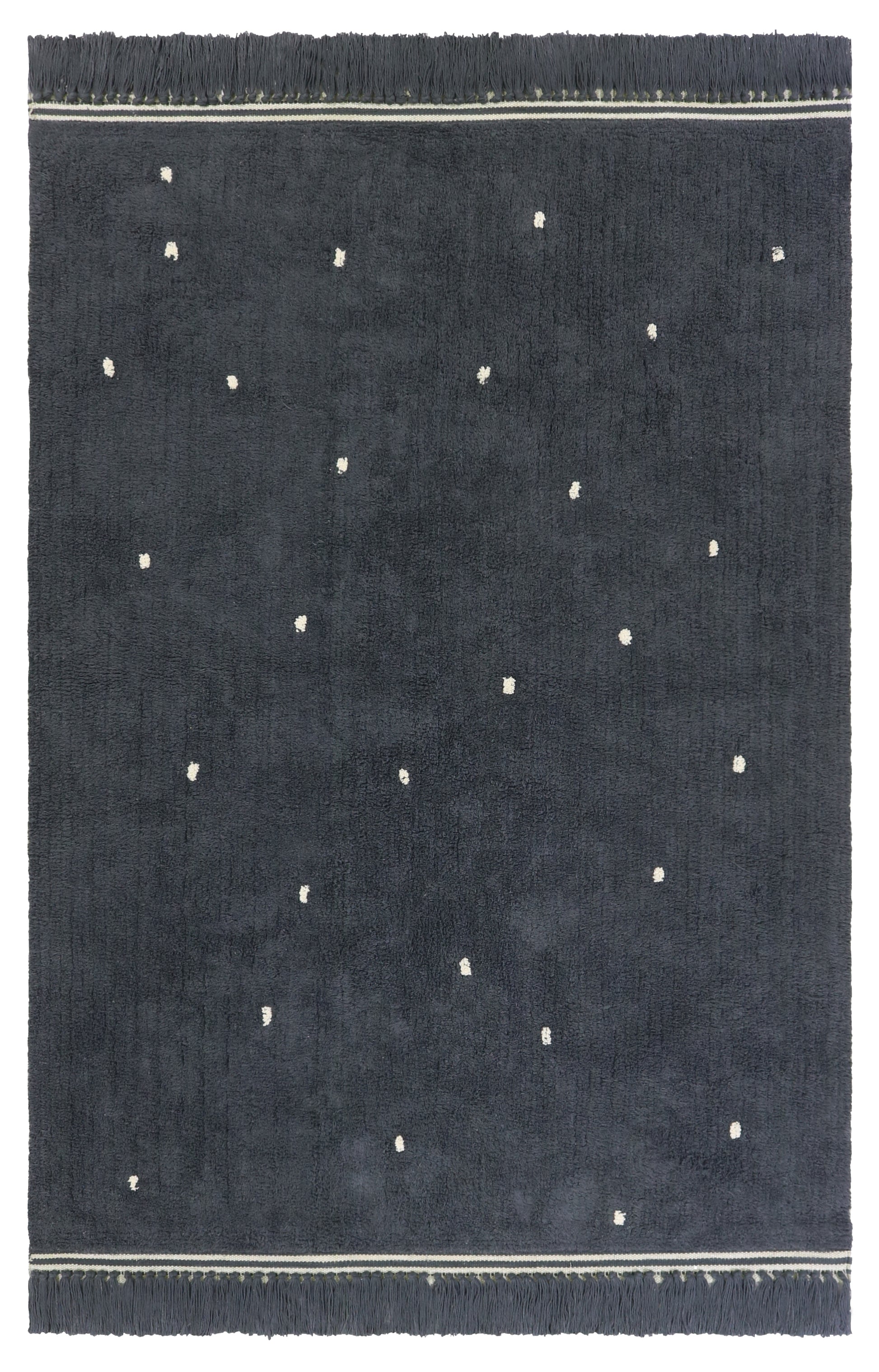 Tapis Petit - Emily dot antracite Rug | 170x120cm - BambiniJO | Buy Online | Jordan