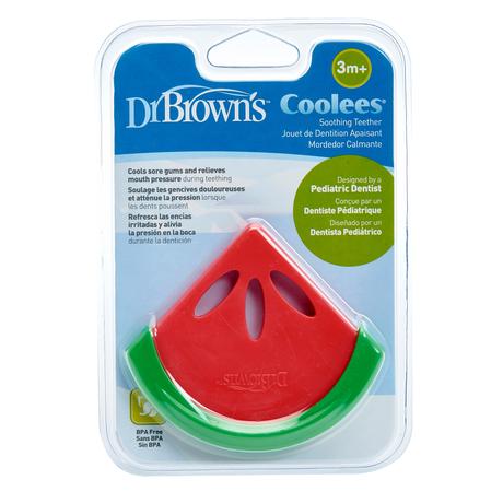 Dr. Brown's Coolees Soothing Teether, Watermelon - BambiniJO