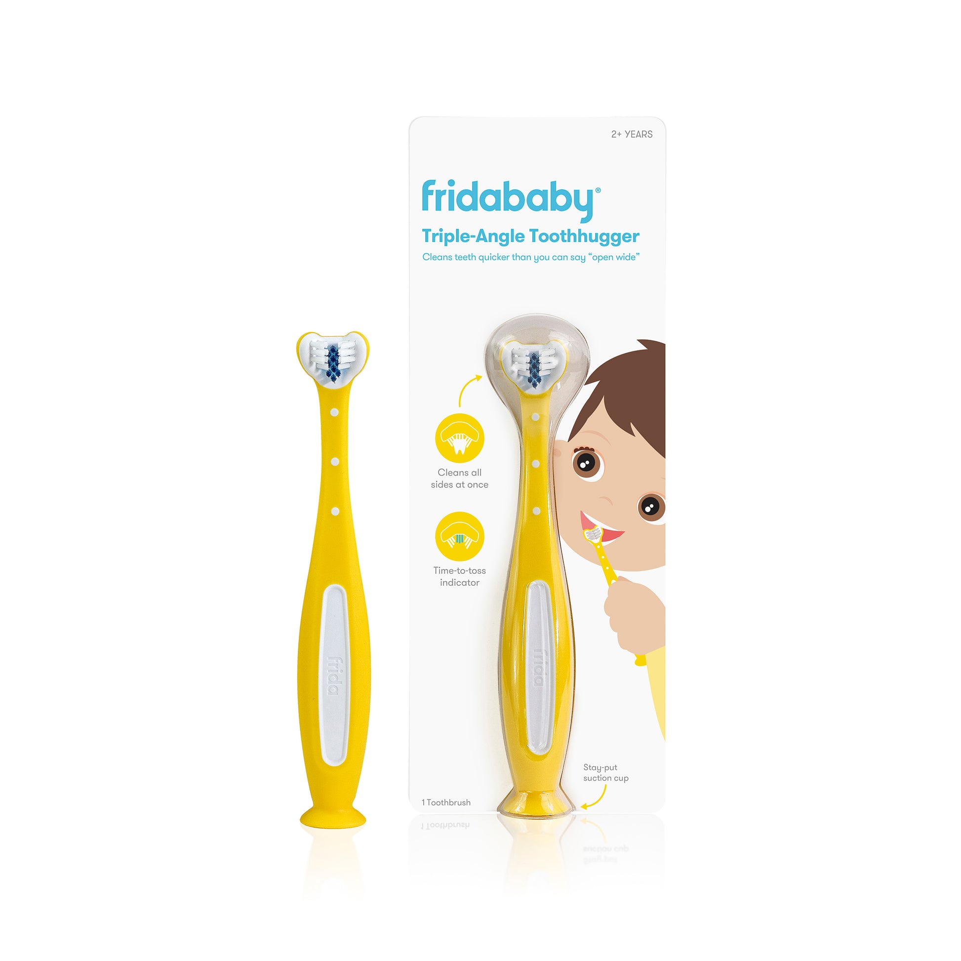 Frida Baby - Triple-Angle Toothhugger Training Toothbrush Frida Baby - Triple-Angle Toothhugger Training Toothbrush