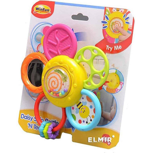 Daisy Spin Rattle ‘n Teether — BambiniJO Jordan
