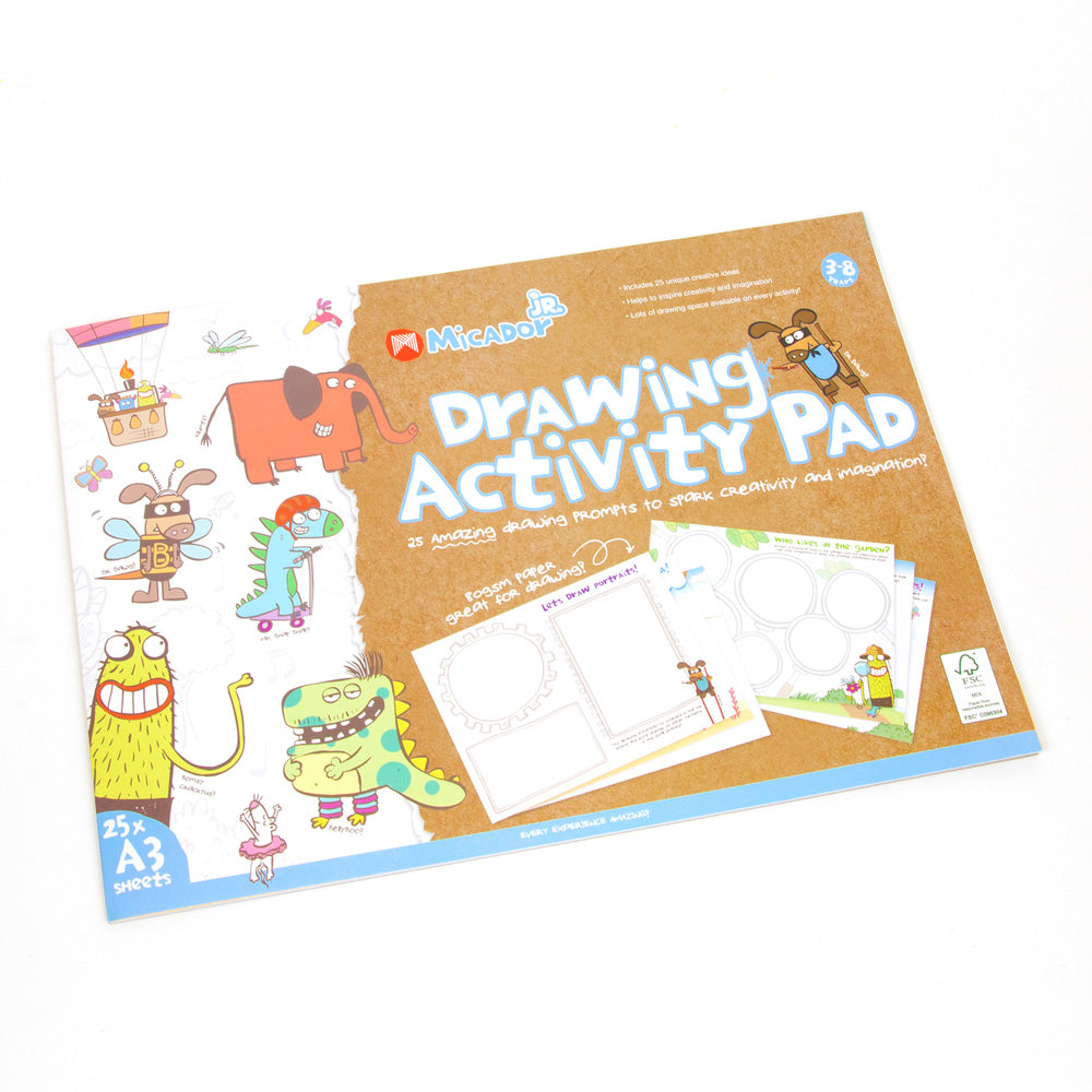 Micador - Junior drawing activity Pad A3 - BambiniJO | Buy Online | Jordan