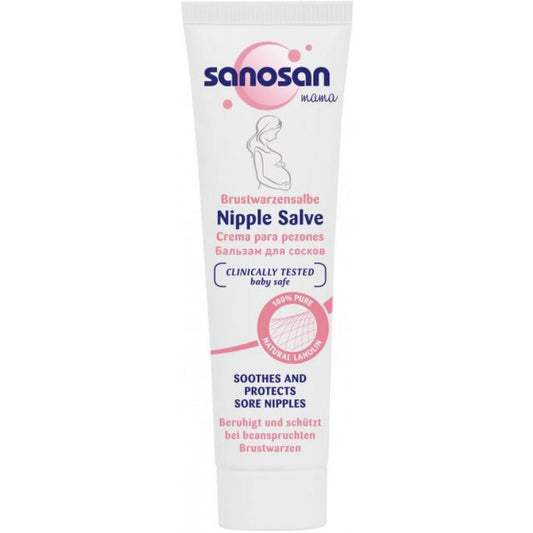 Sanosan - Nipple Salve 50ml | Sensitive & sore nipples - BambiniJO | Buy Online | Jordan