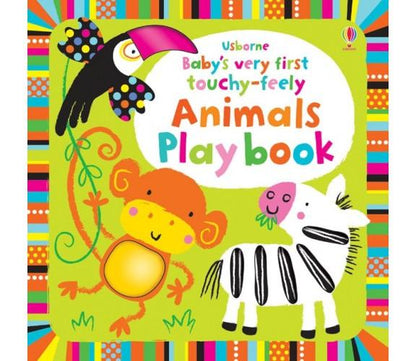 Baby's very first touchy-feely animals play book - BambiniJO