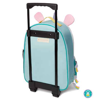 Zoo Kids Rolling Luggage Eureka - Unicorn - BambiniJO