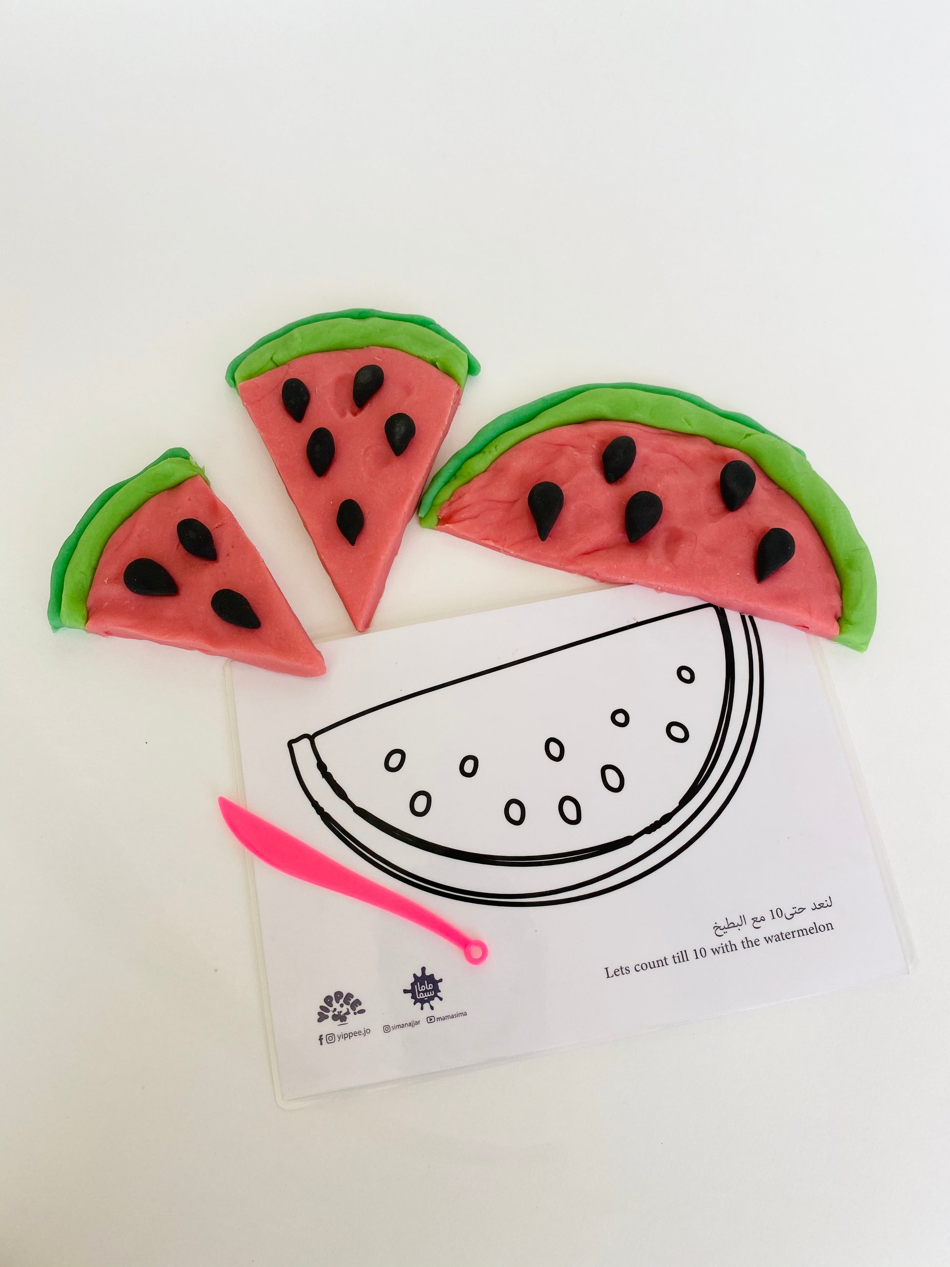 Yippee - Sensory Watermelon Playdough Yippee - Sensory Watermelon Playdough