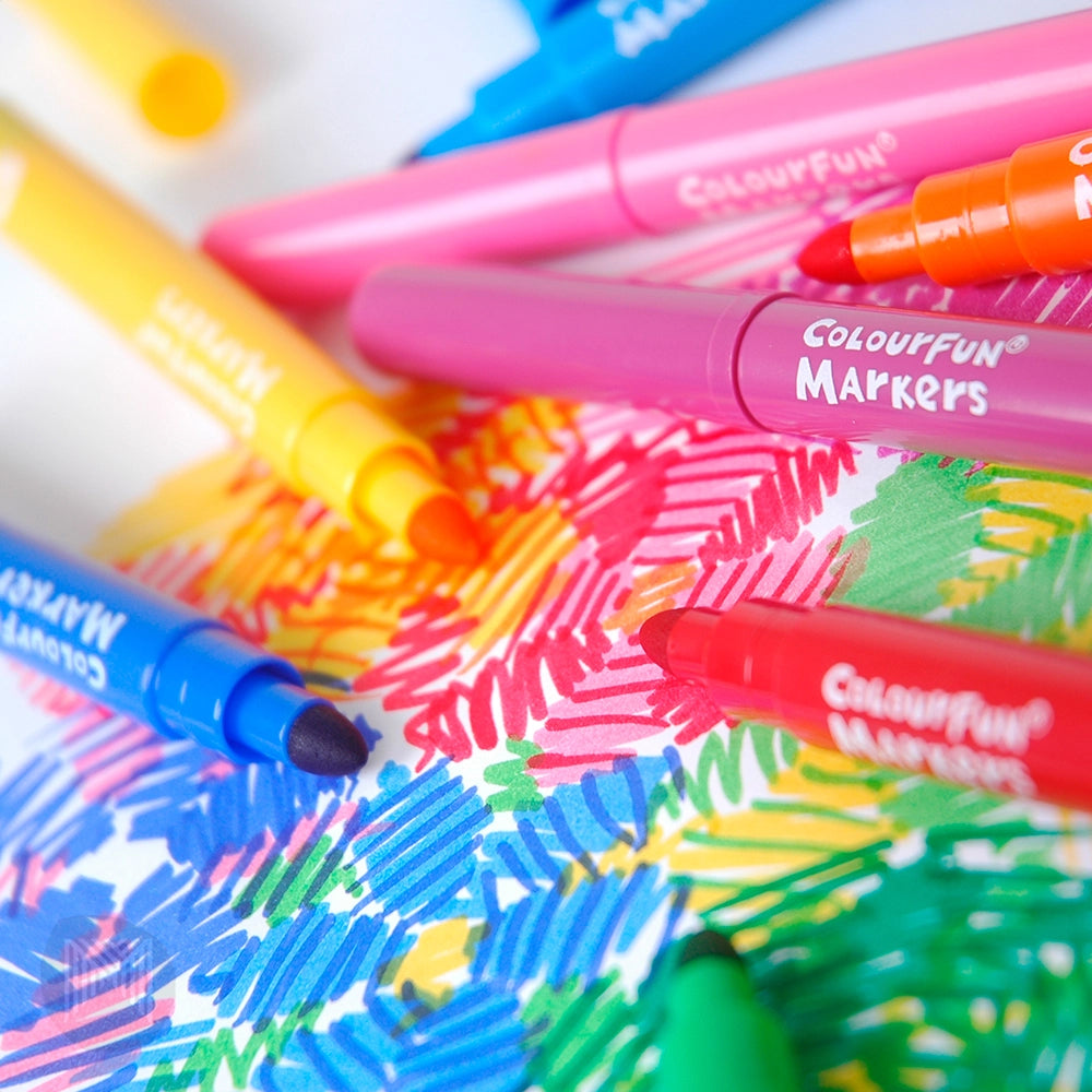 Micador - Colourfun Markers, Pack of 12 Micador - Colourfun Markers, Pack of 12