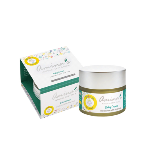 Amina's Organic Baby Face & Body Cream, 50ml — BambiniJO Jordan