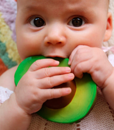 OLI & CAROL - Arnold the Avocado - Teether & Bath Toy OLI & CAROL - Arnold the Avocado - Teether & Bath Toy